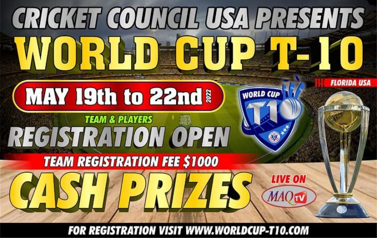 Read more about the article Still time to register for T10 World Cup